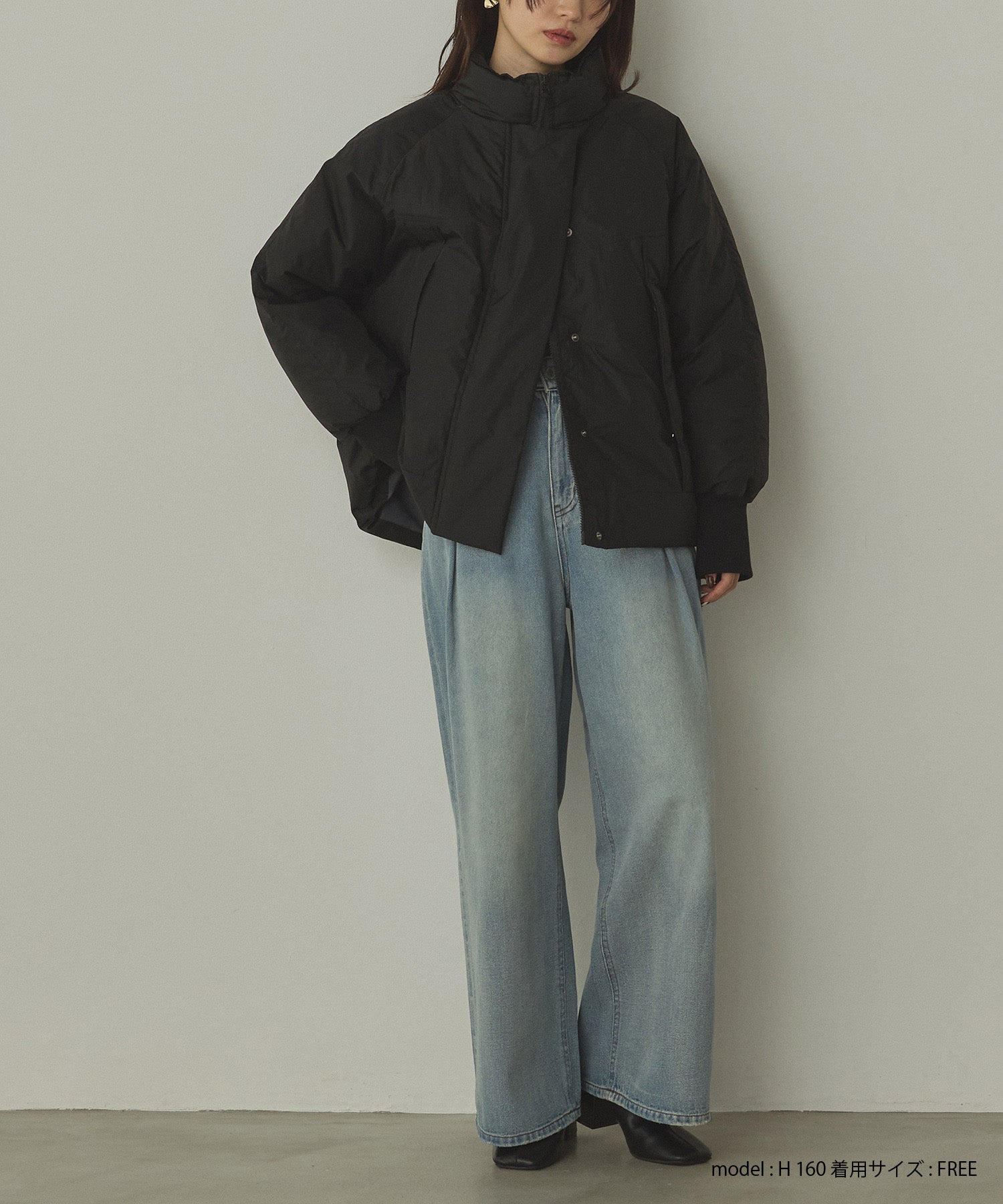 【美品】 ：ナイロン切替ニットブルゾン メンズ フリース切り替え スタンドカラー ブルゾン通販 [1502-56279