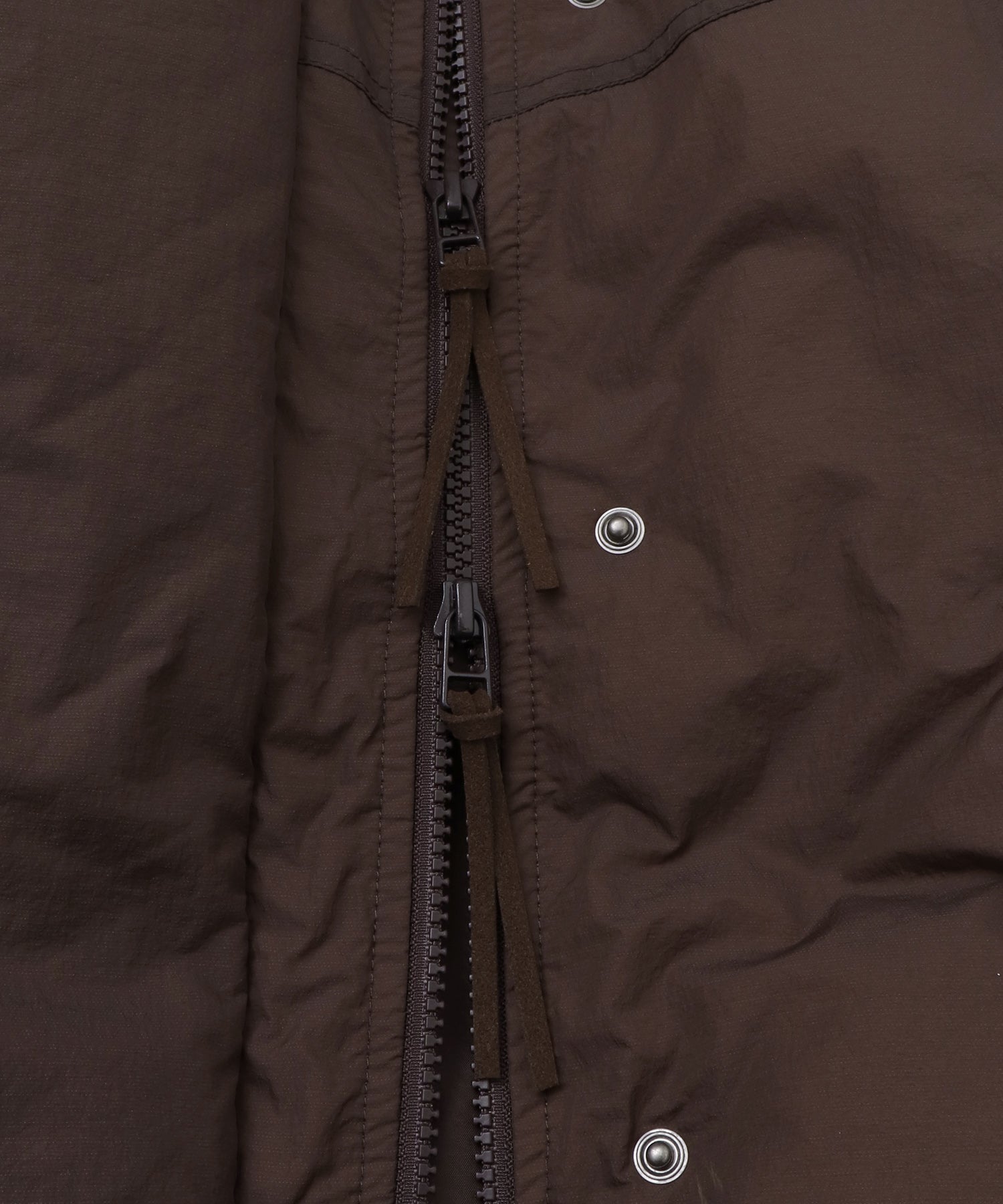 WATER REPELLENT] FILLING WASHER NYLON SHORT BLOUSON