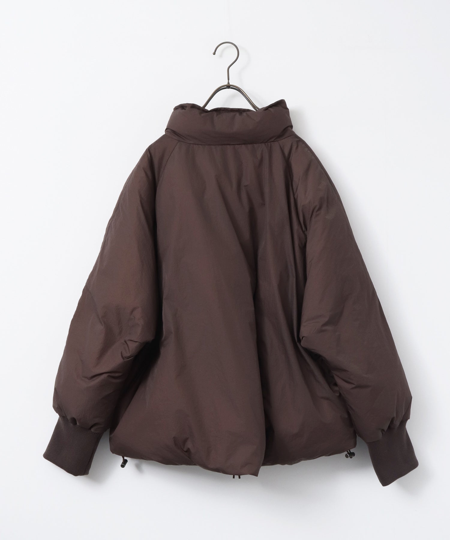 WATER REPELLENT] FILLING WASHER NYLON SHORT BLOUSON