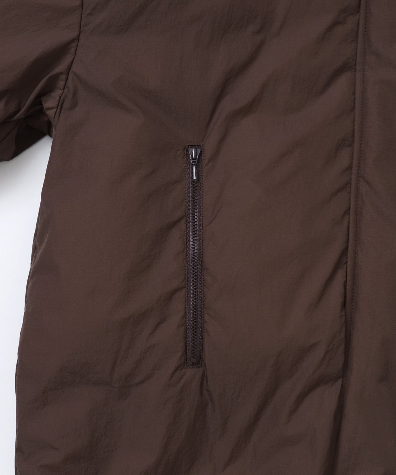 中綿 ワッシャーナイロン(撥水)ミディアムコート