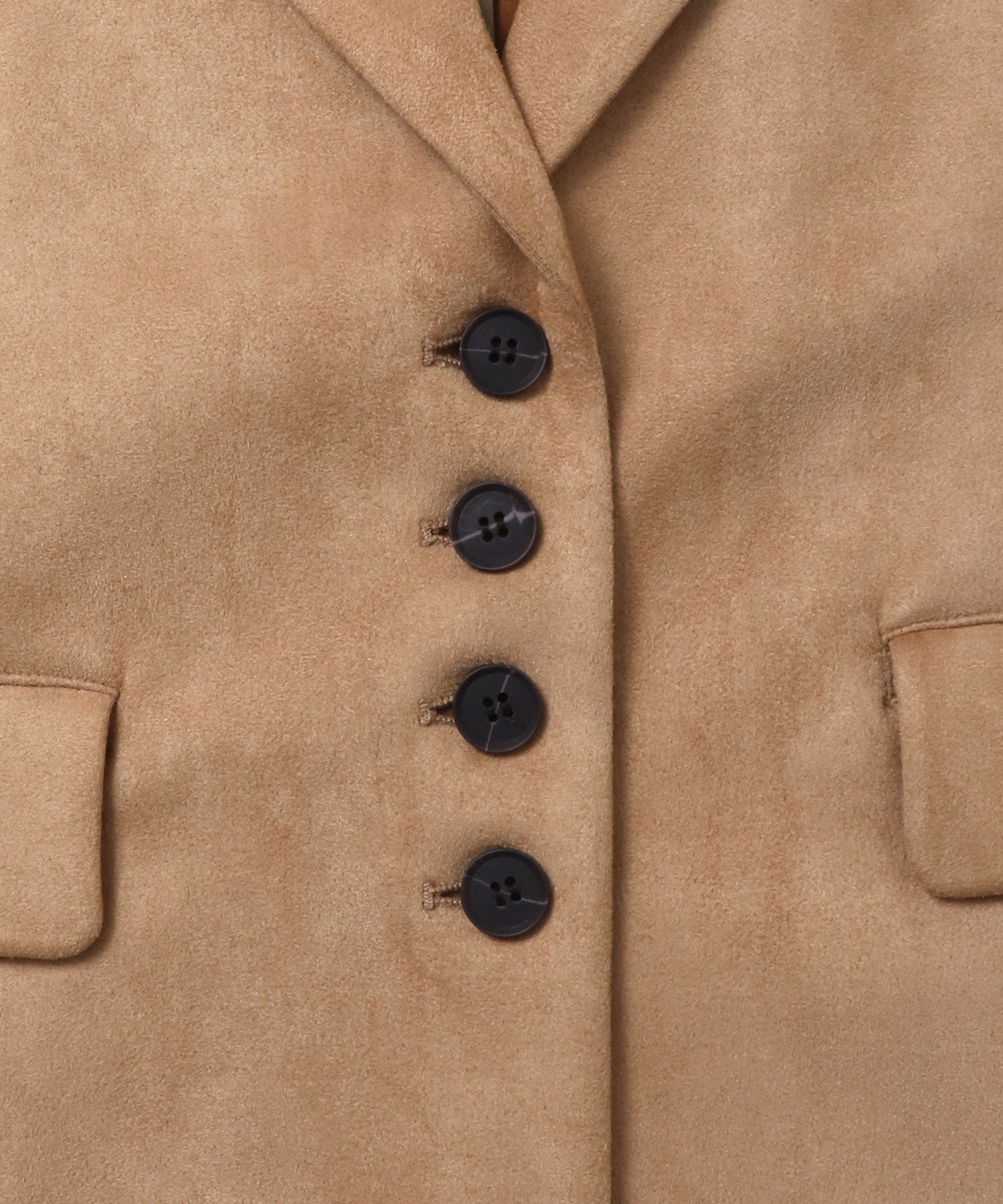 フェイクスウェード テーラードジャケット