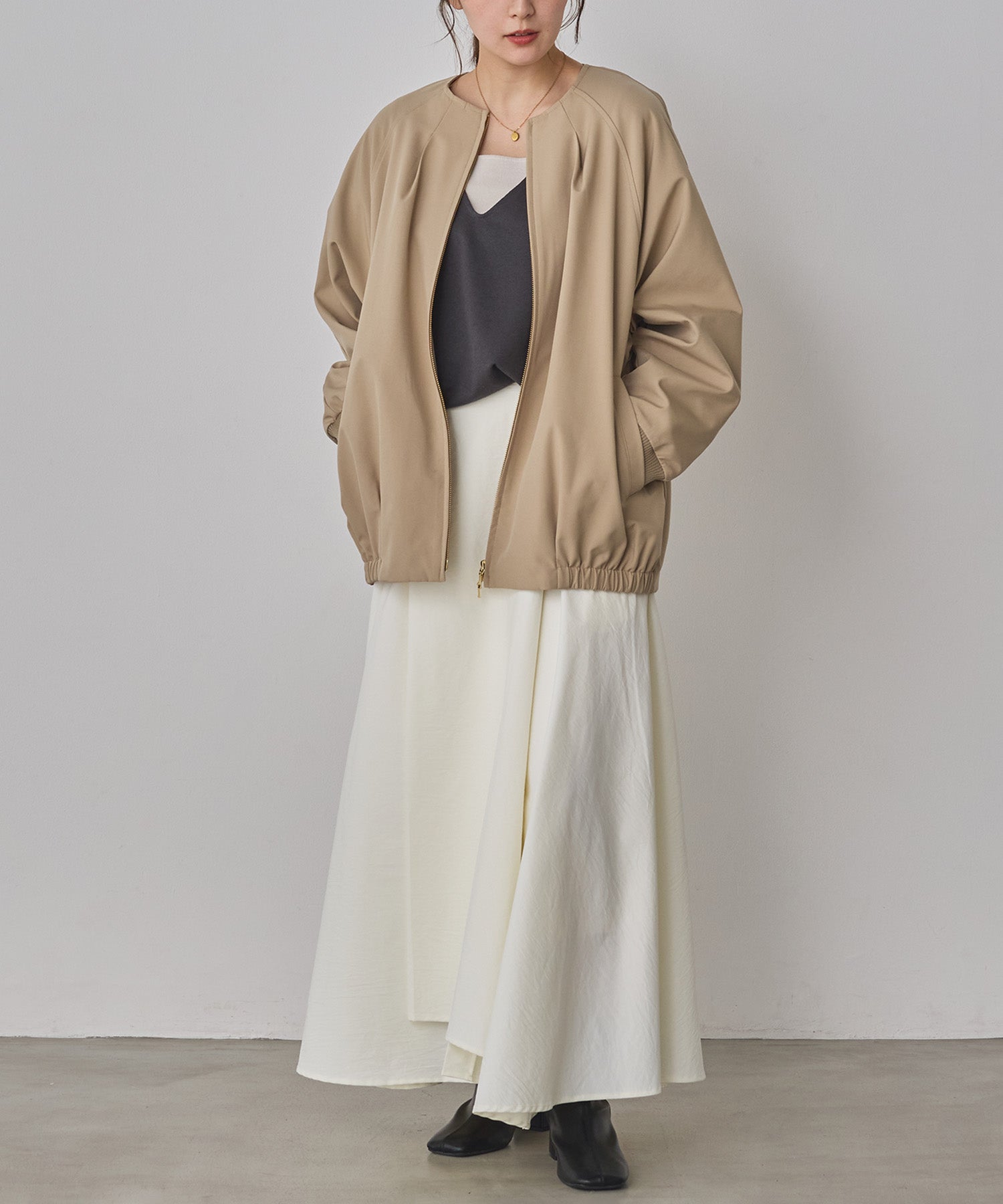 BONDING DOLMAN BLOUSON