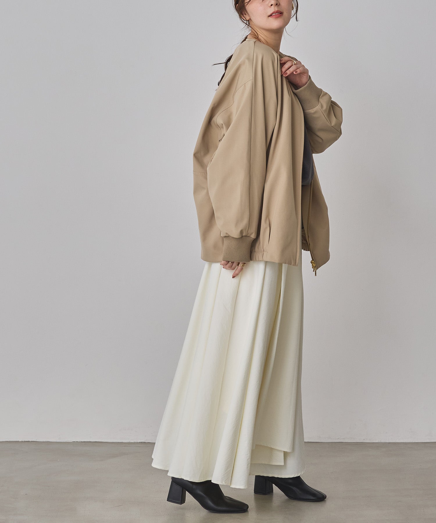 BONDING DOLMAN BLOUSON