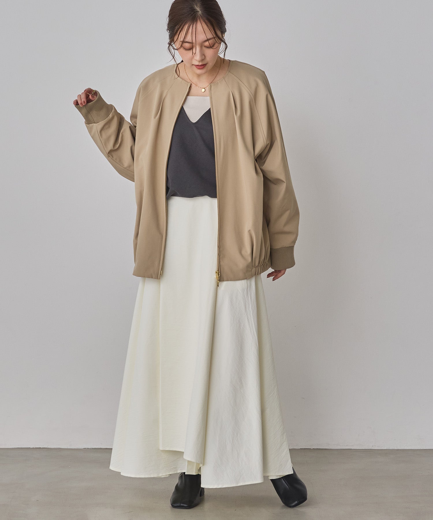 BONDING DOLMAN BLOUSON