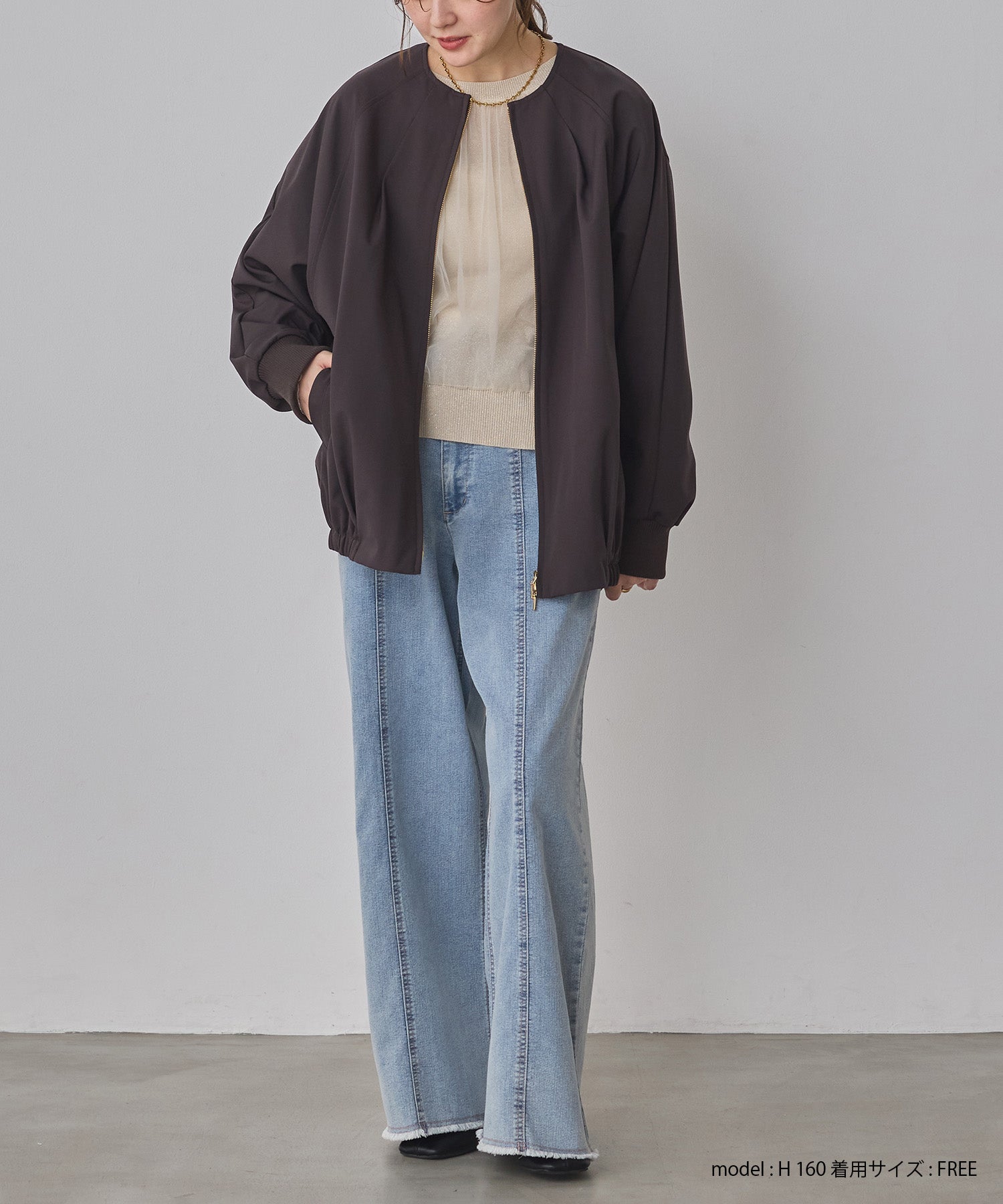 ボンディング ドルマンブルゾン