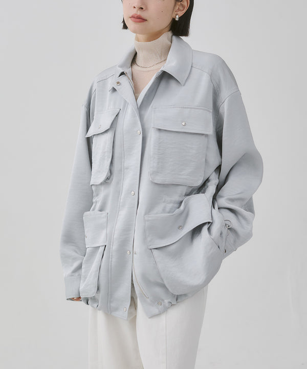 Satin Light Blouson
