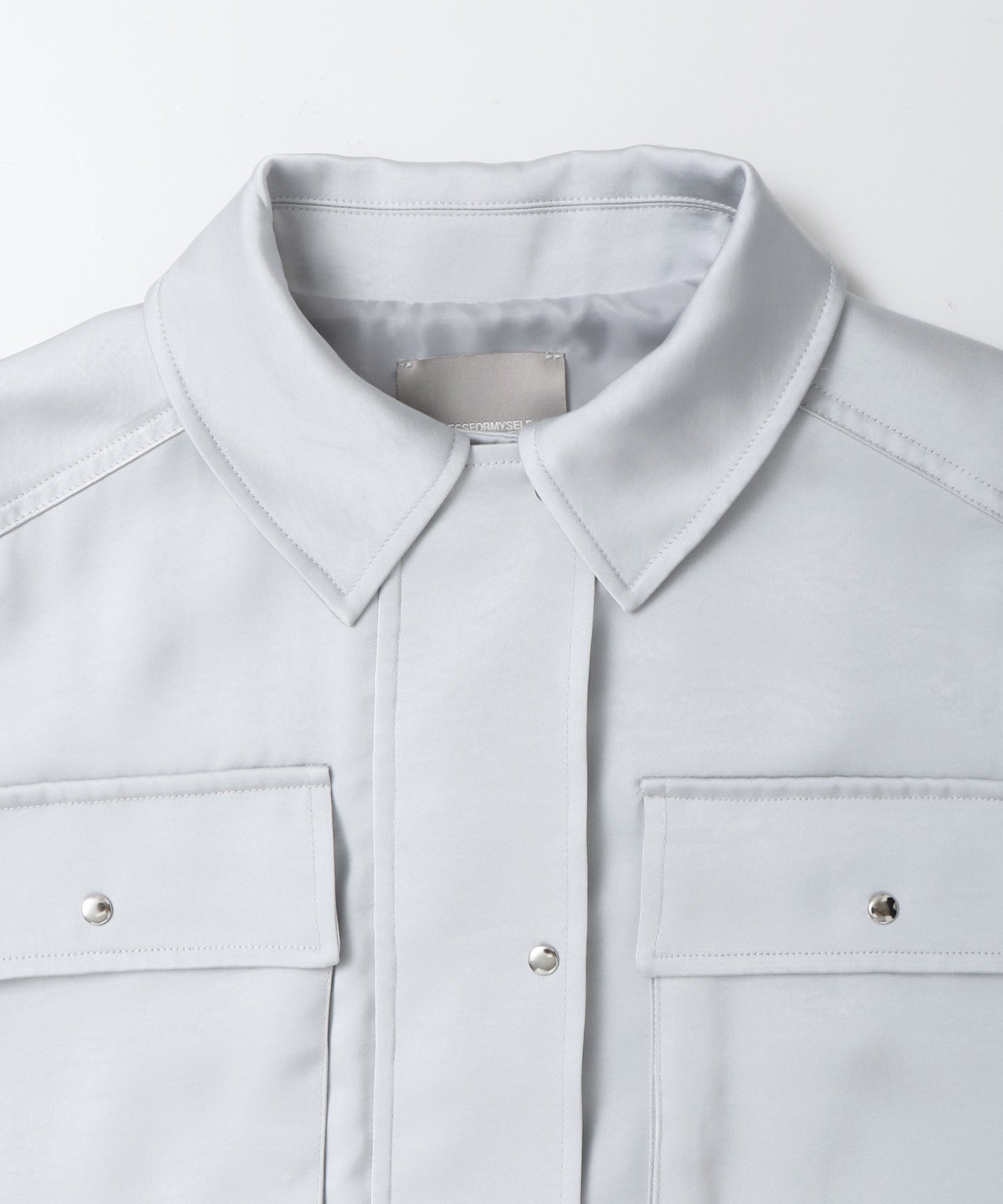 SATIN BIG POCKET LIGHT BLOUSON