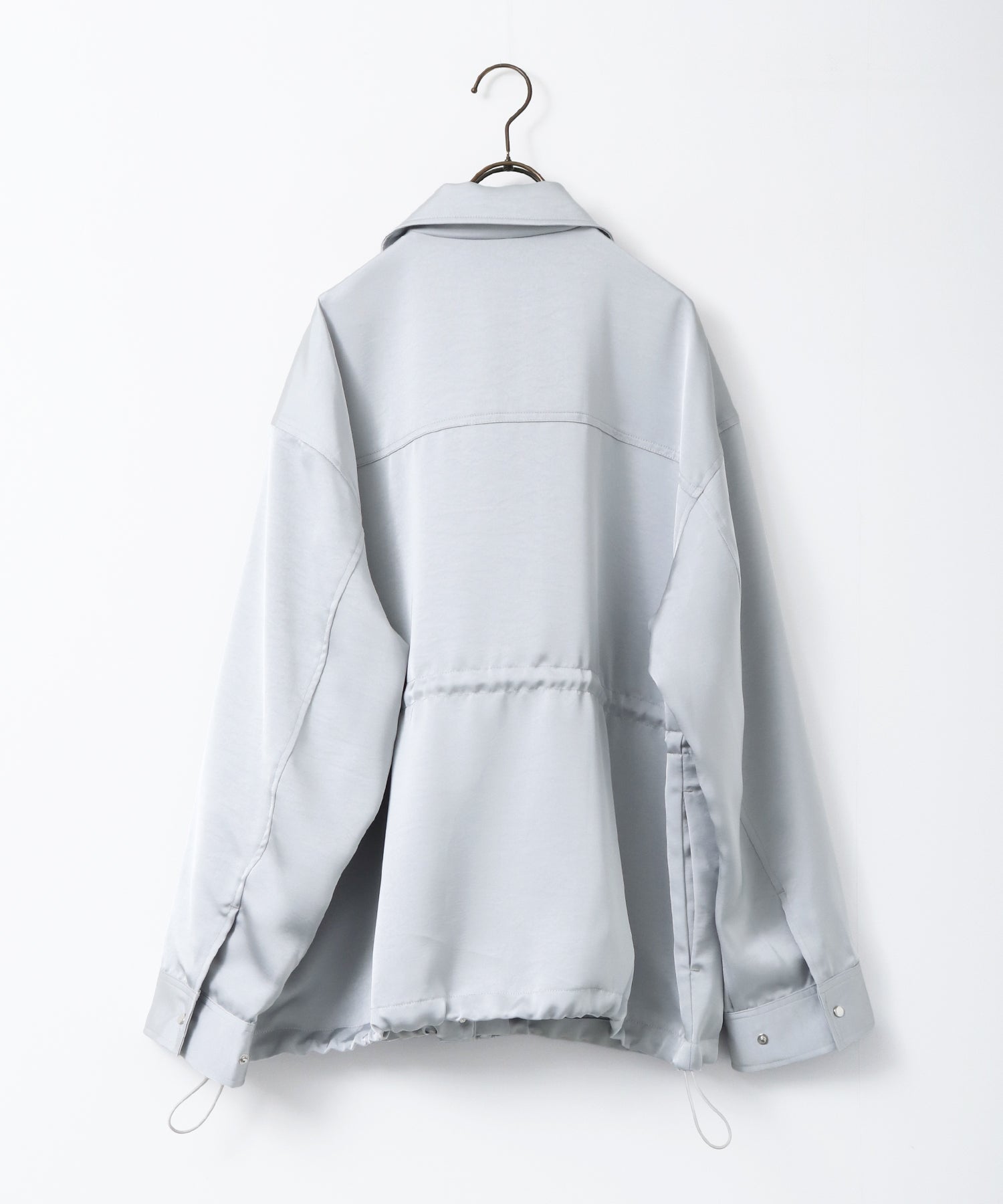 SATIN BIG POCKET LIGHT BLOUSON