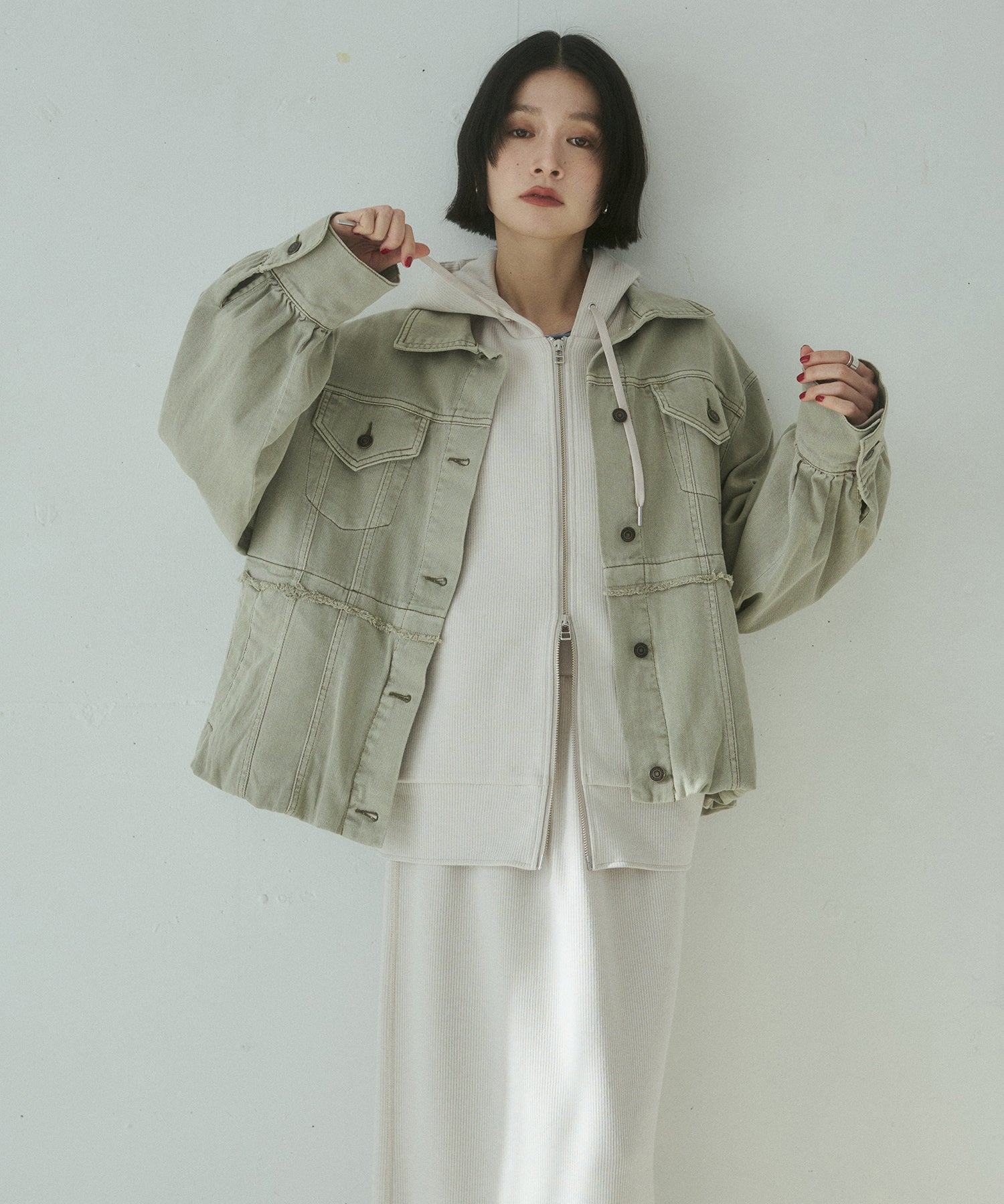 DENIM/TWILL JACKET