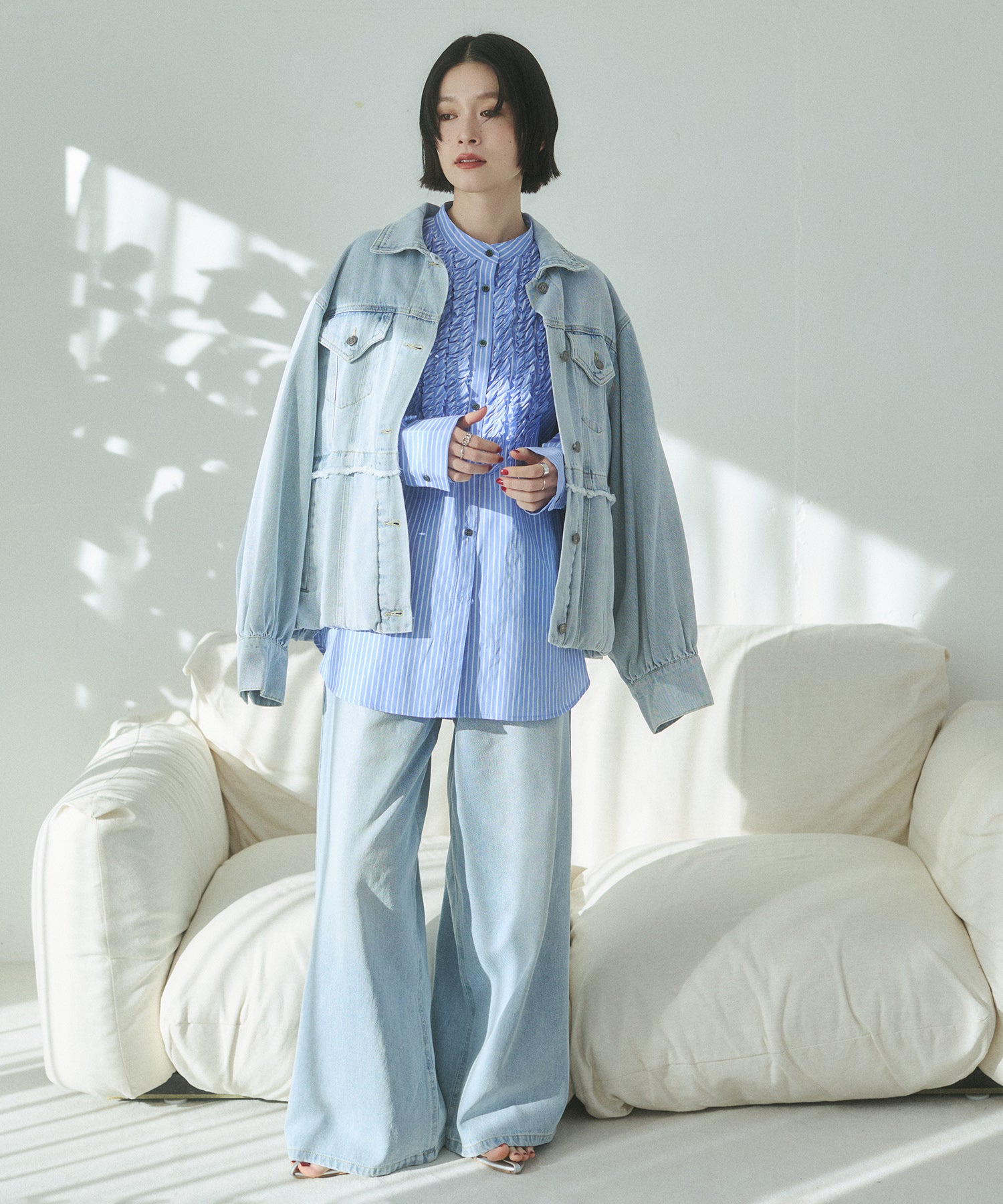 DENIM/TWILL JACKET