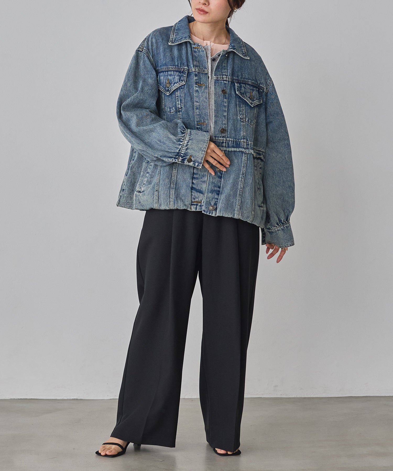 DENIM/TWILL JACKET