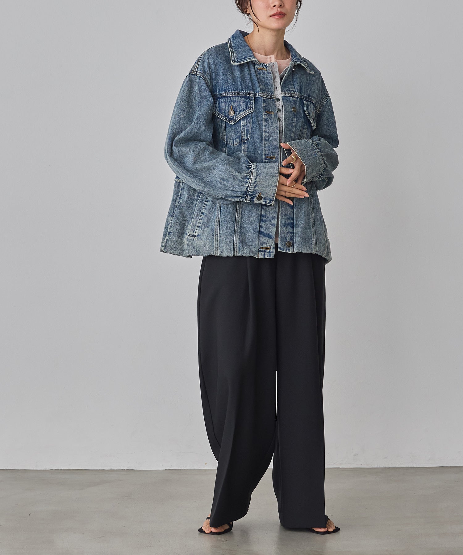 DENIM/TWILL JACKET