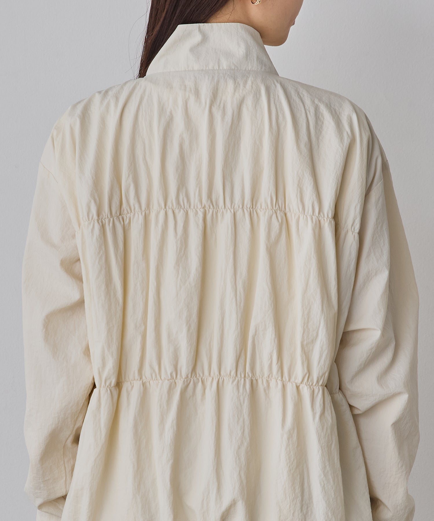 NYLON DOUBLE ZIP BLOUSON