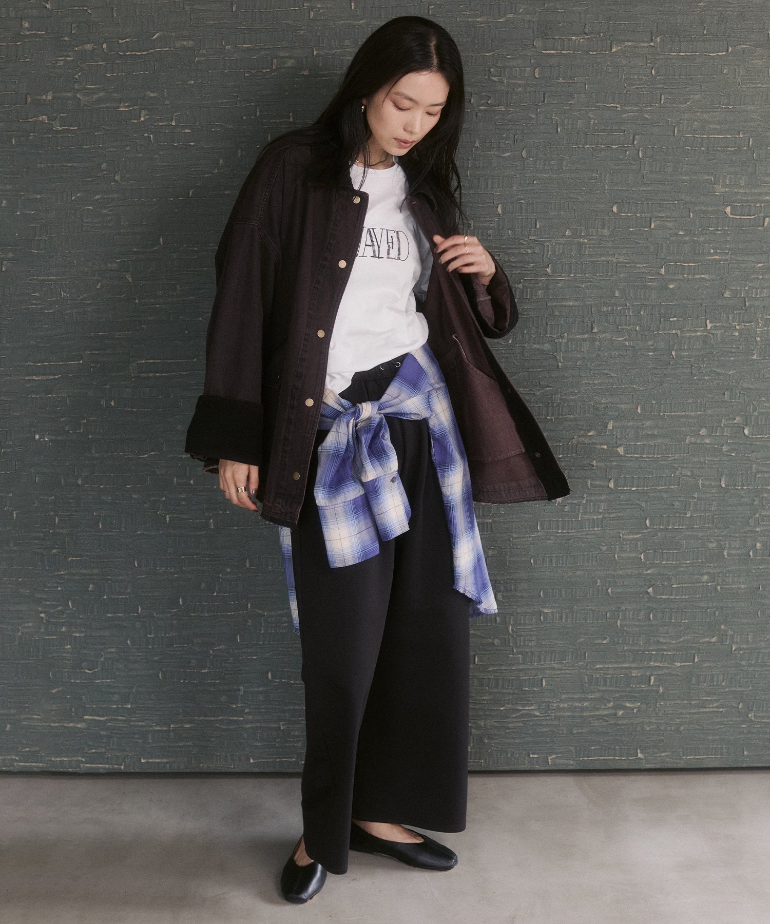 TWO-TONE DENIM JACKET