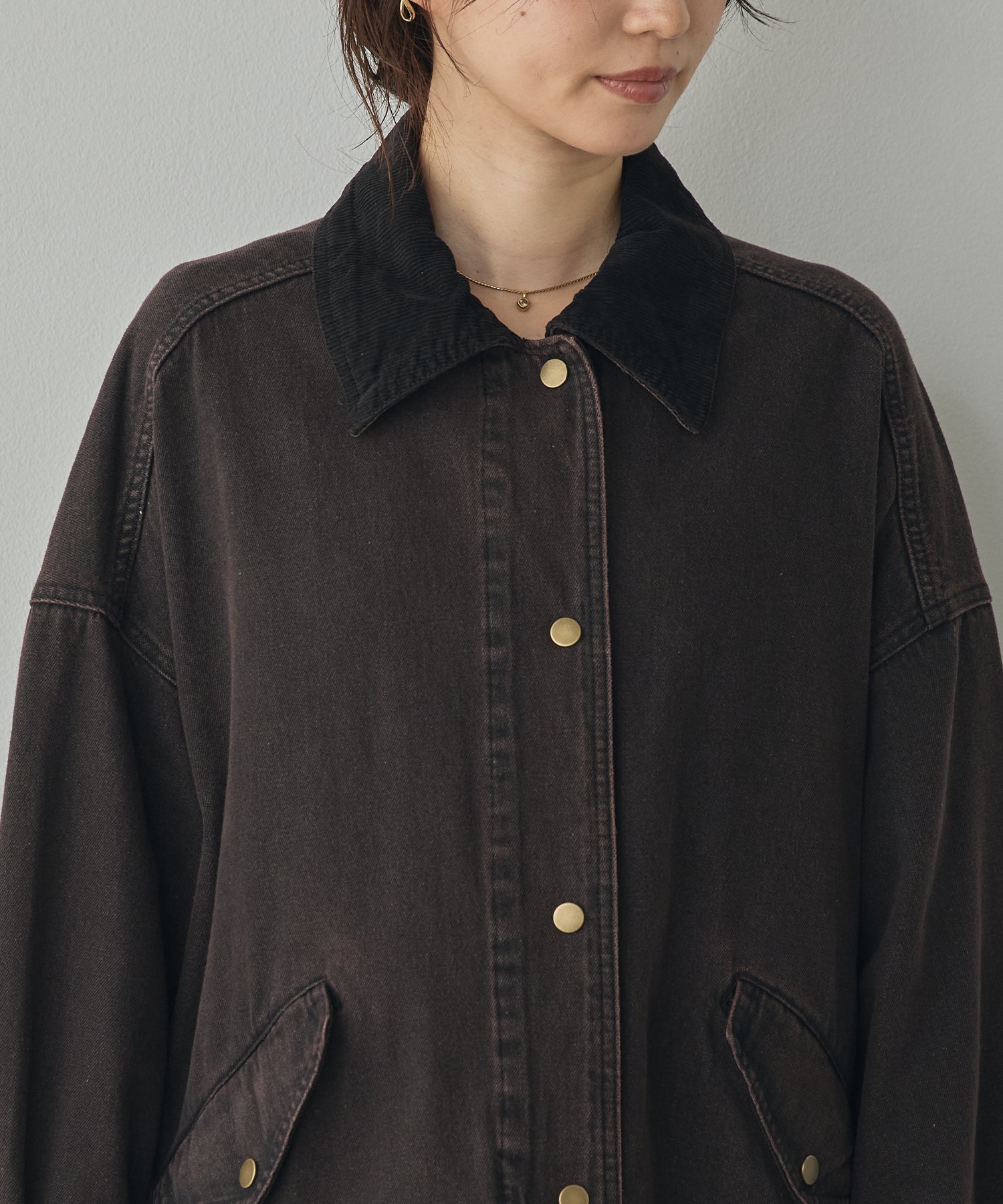 TWO-TONE DENIM JACKET