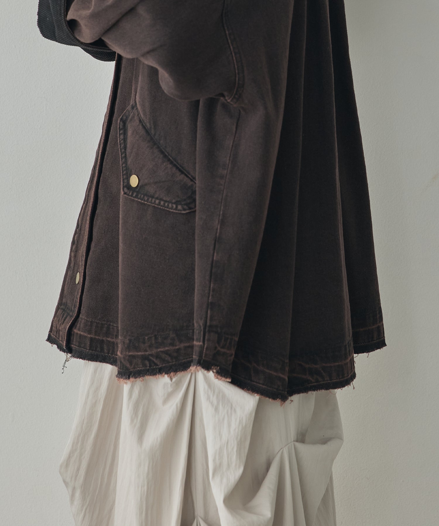 TWO-TONE DENIM JACKET