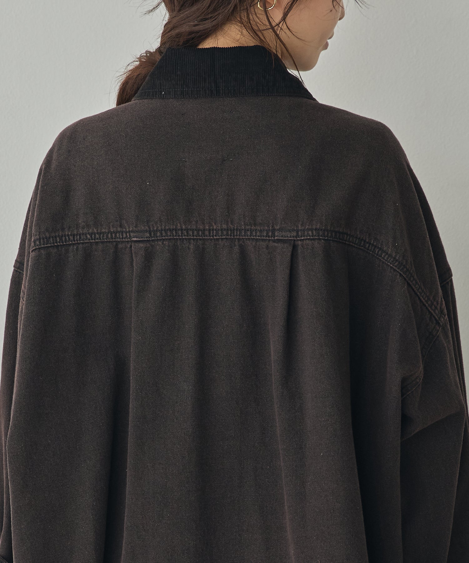 TWO-TONE DENIM JACKET