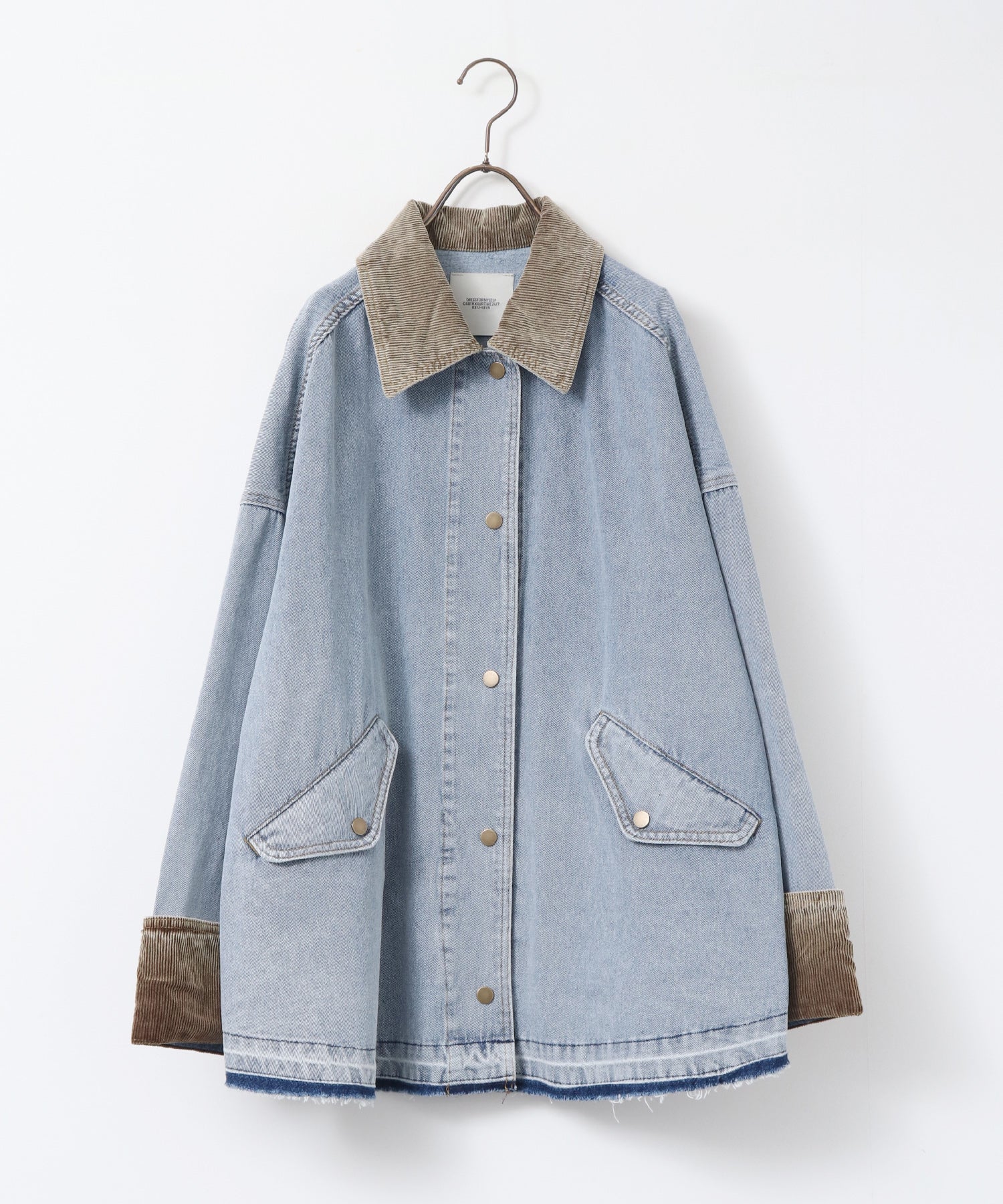 TWO-TONE DENIM JACKET
