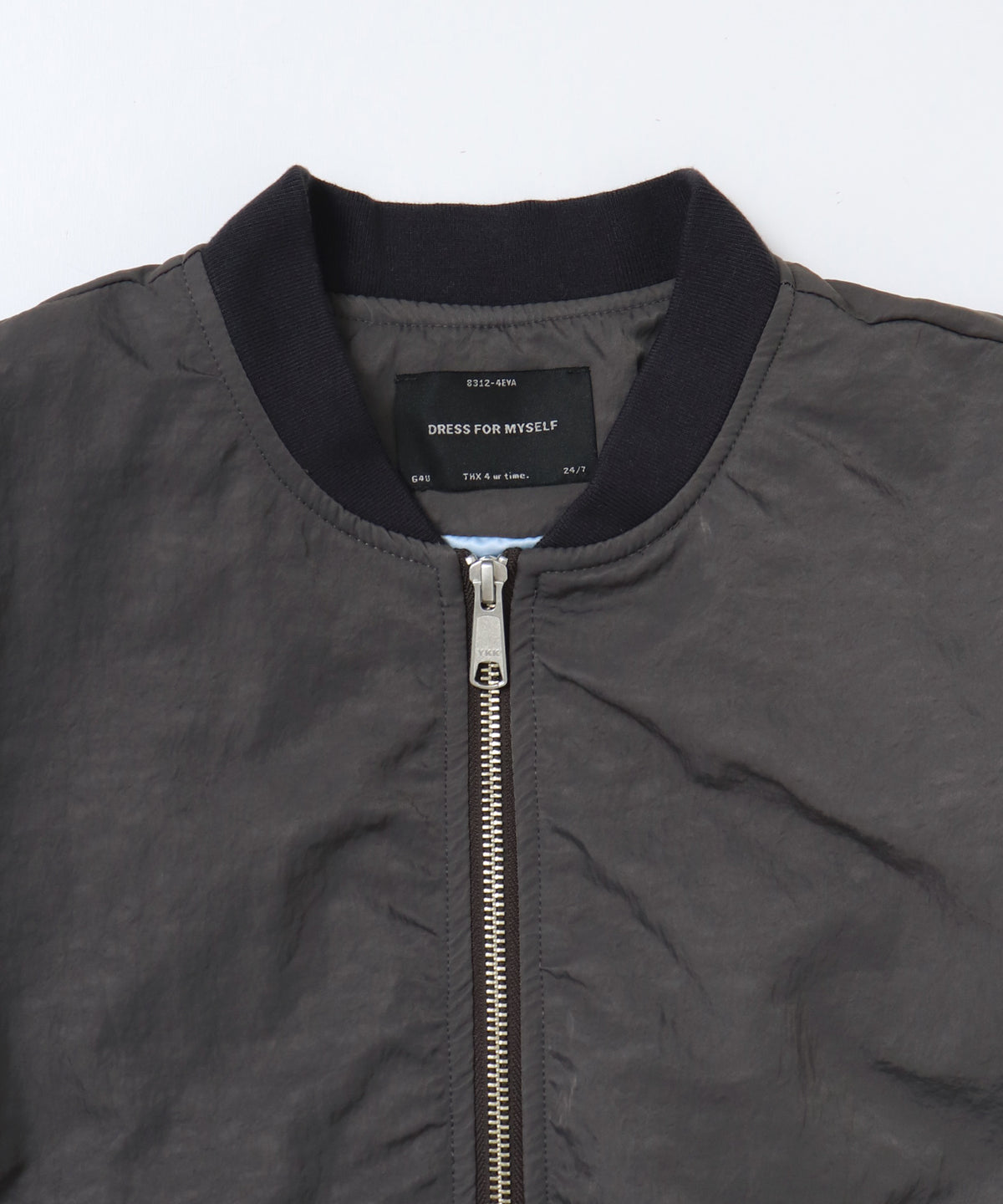 SUBTLE COLOURWAY NYLON MA-1 BOMBER JACKET