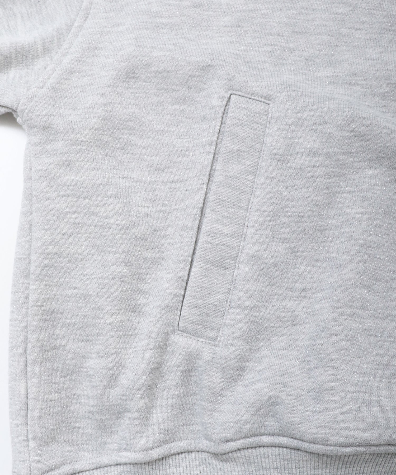LAME DOUBLE ZIP HOODIE