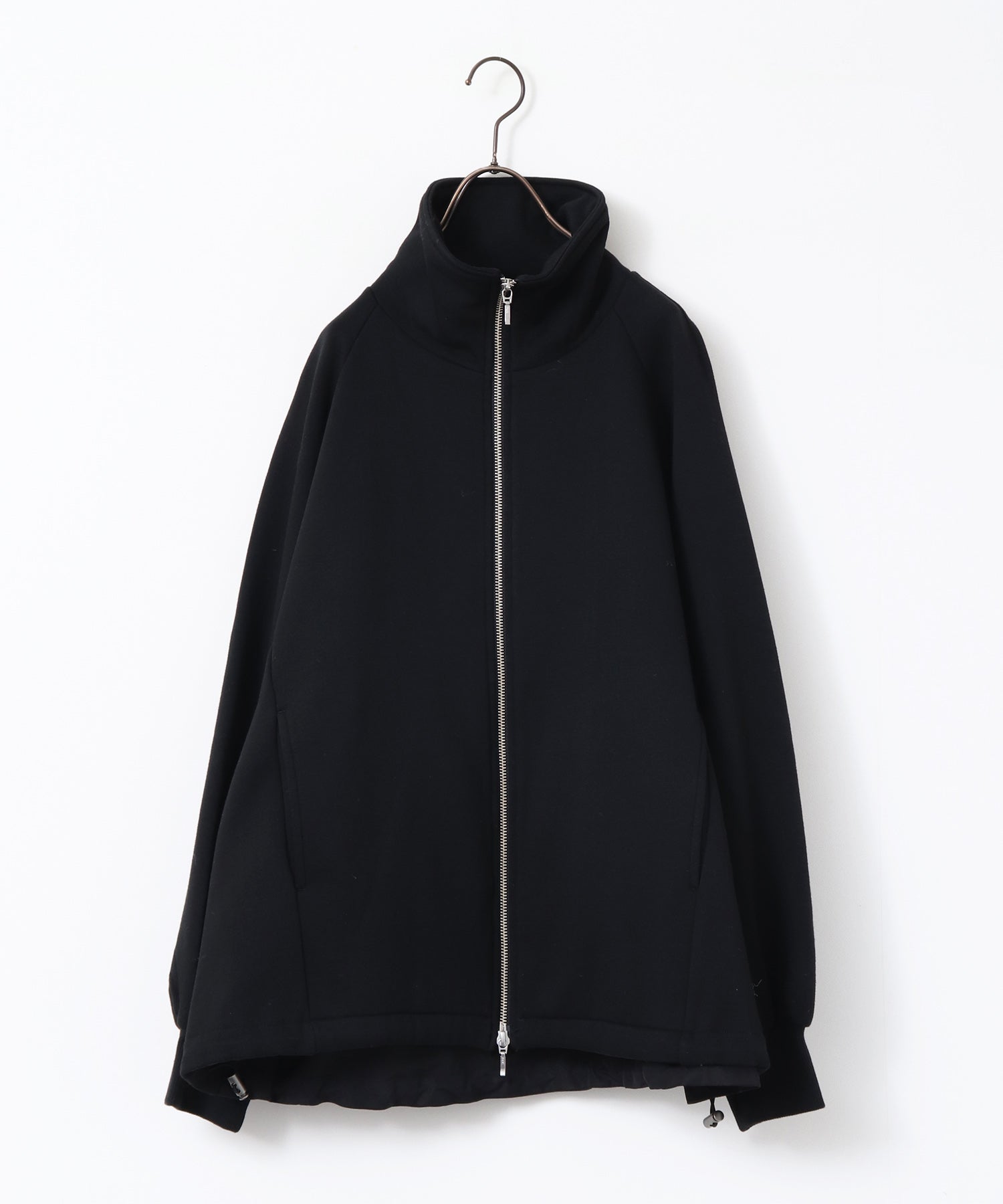 裏起毛 Wジップブルゾン