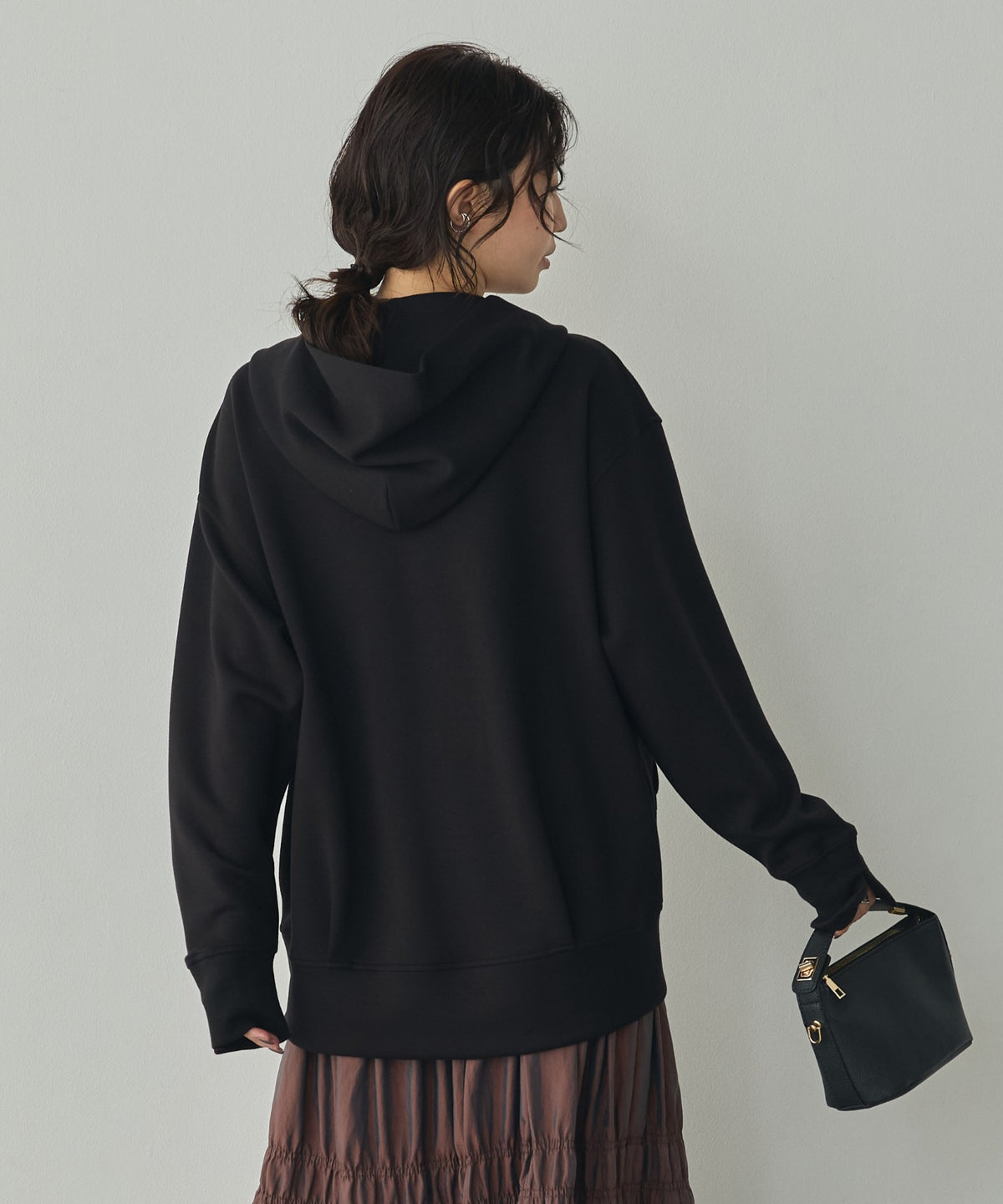 CARDBOARD ZIP-UP HOODIE