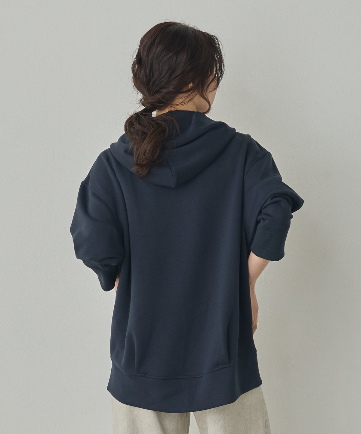 CARDBOARD ZIP-UP HOODIE