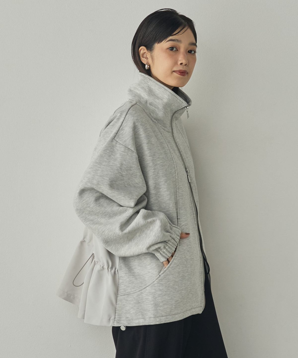 FLEECE-LINED DOCKING BLOUSON