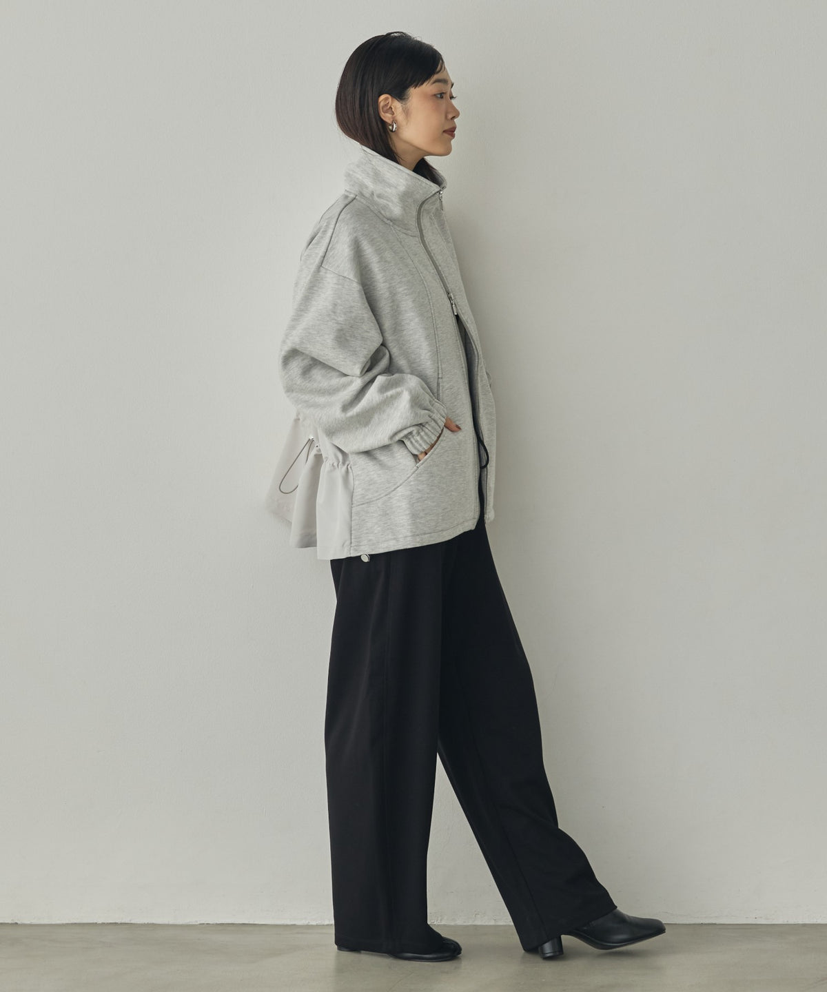 FLEECE-LINED DOCKING BLOUSON
