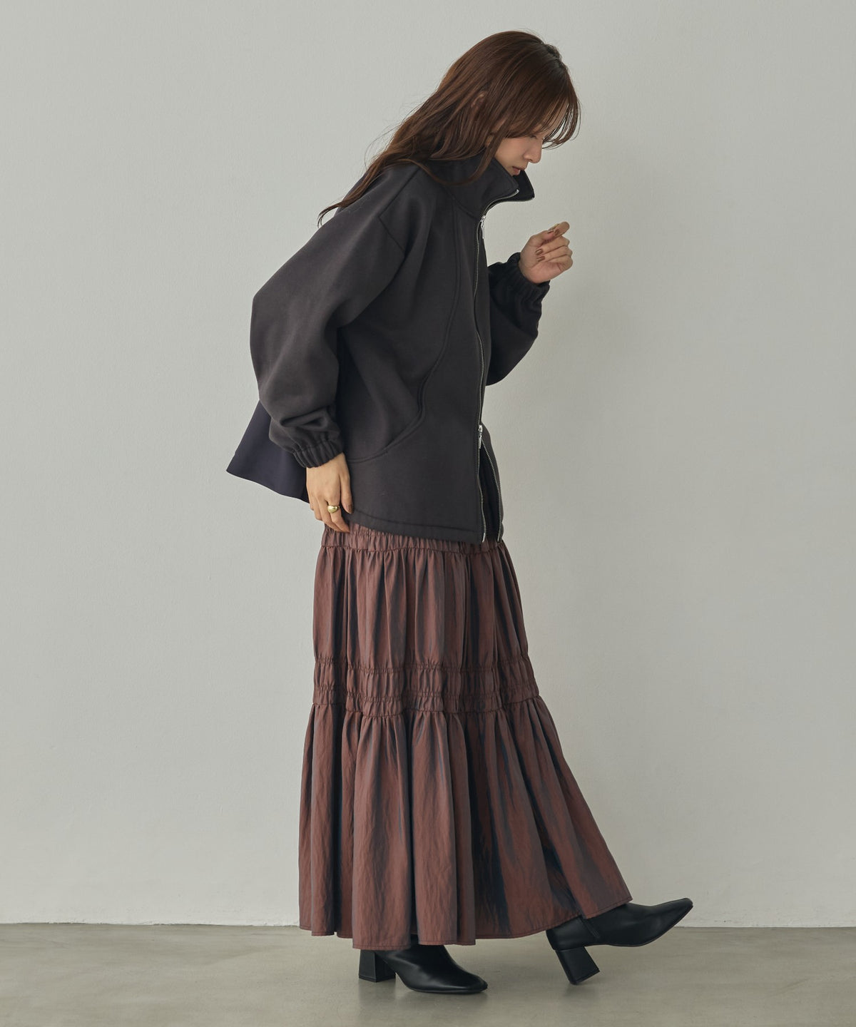 FLEECE-LINED DOCKING BLOUSON