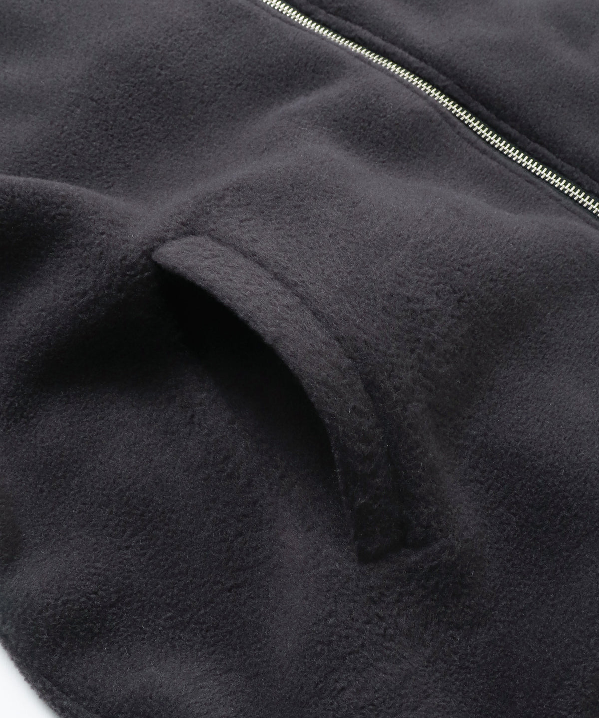 BOUCLÉ-CUT HOODED BLOUSON
