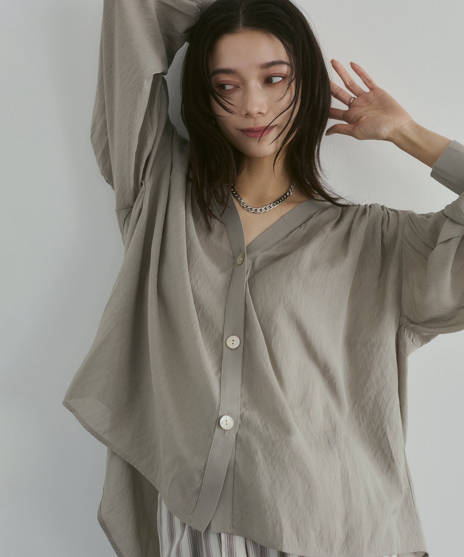 kenshi1126 様 SHEER GATHERED CARDIGAN