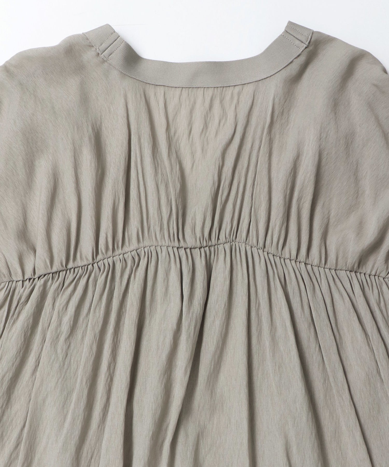 SHEER GATHERED CARDIGAN