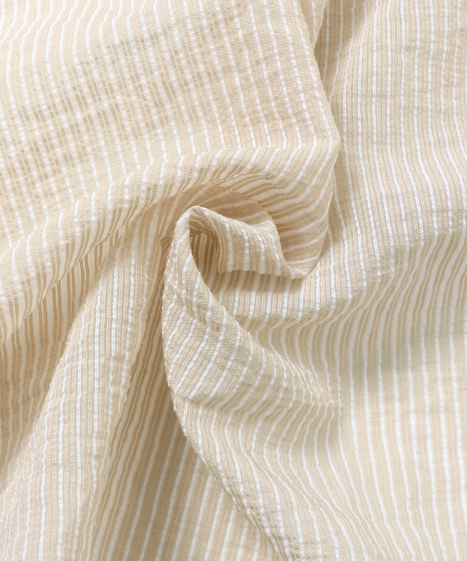 GROSGRAIN STRIPED CARDIGAN SHIRT