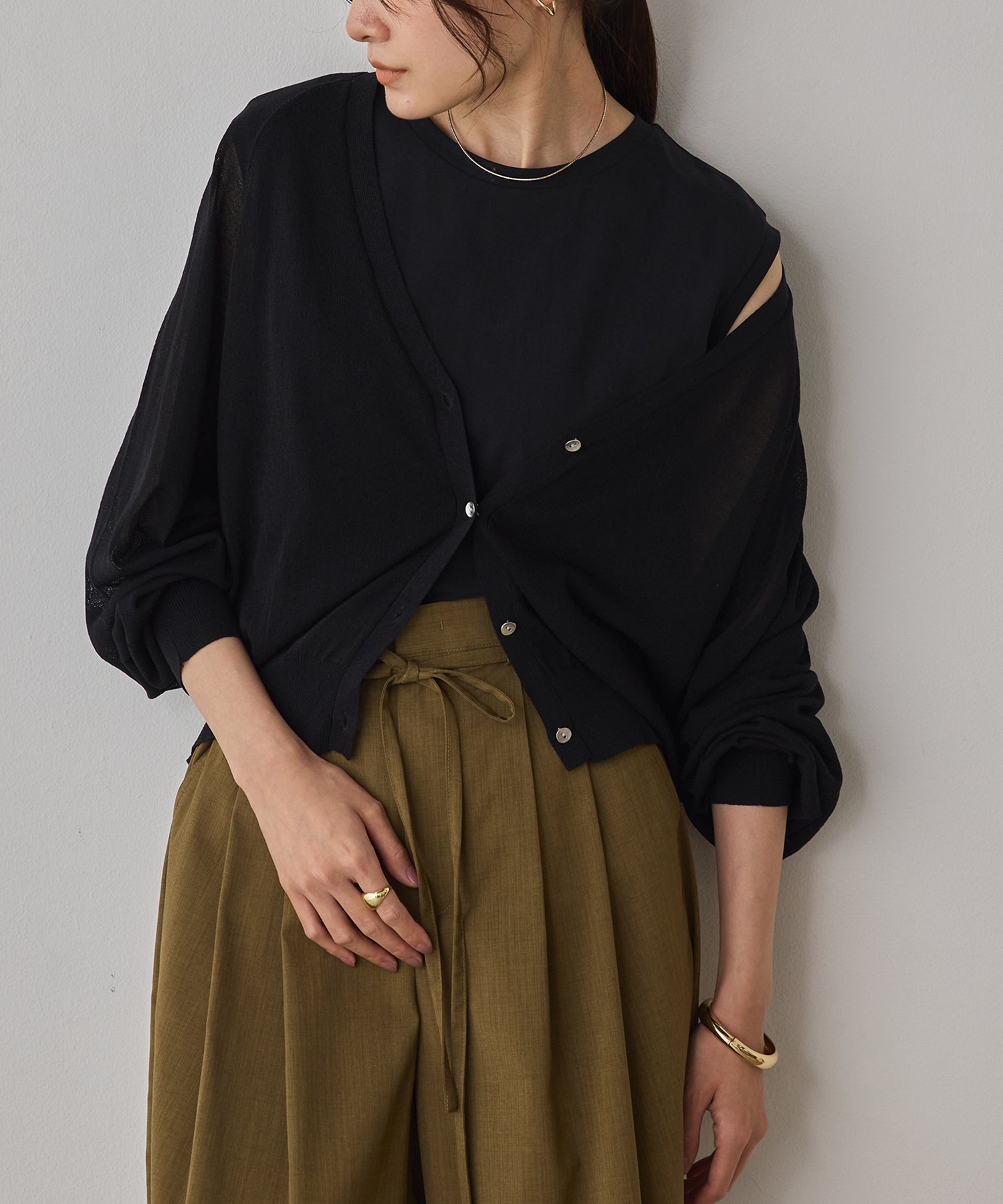 DOCKING DOLMAN CARDIGAN