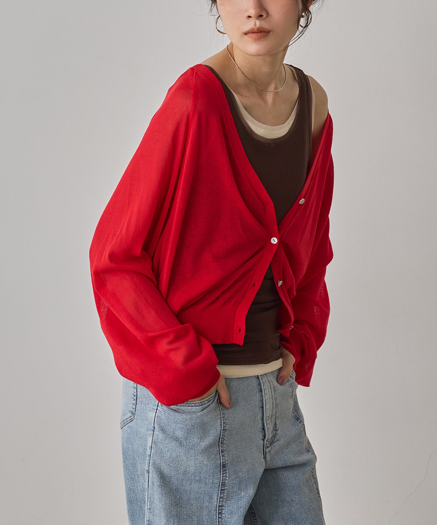 DOCKING DOLMAN CARDIGAN