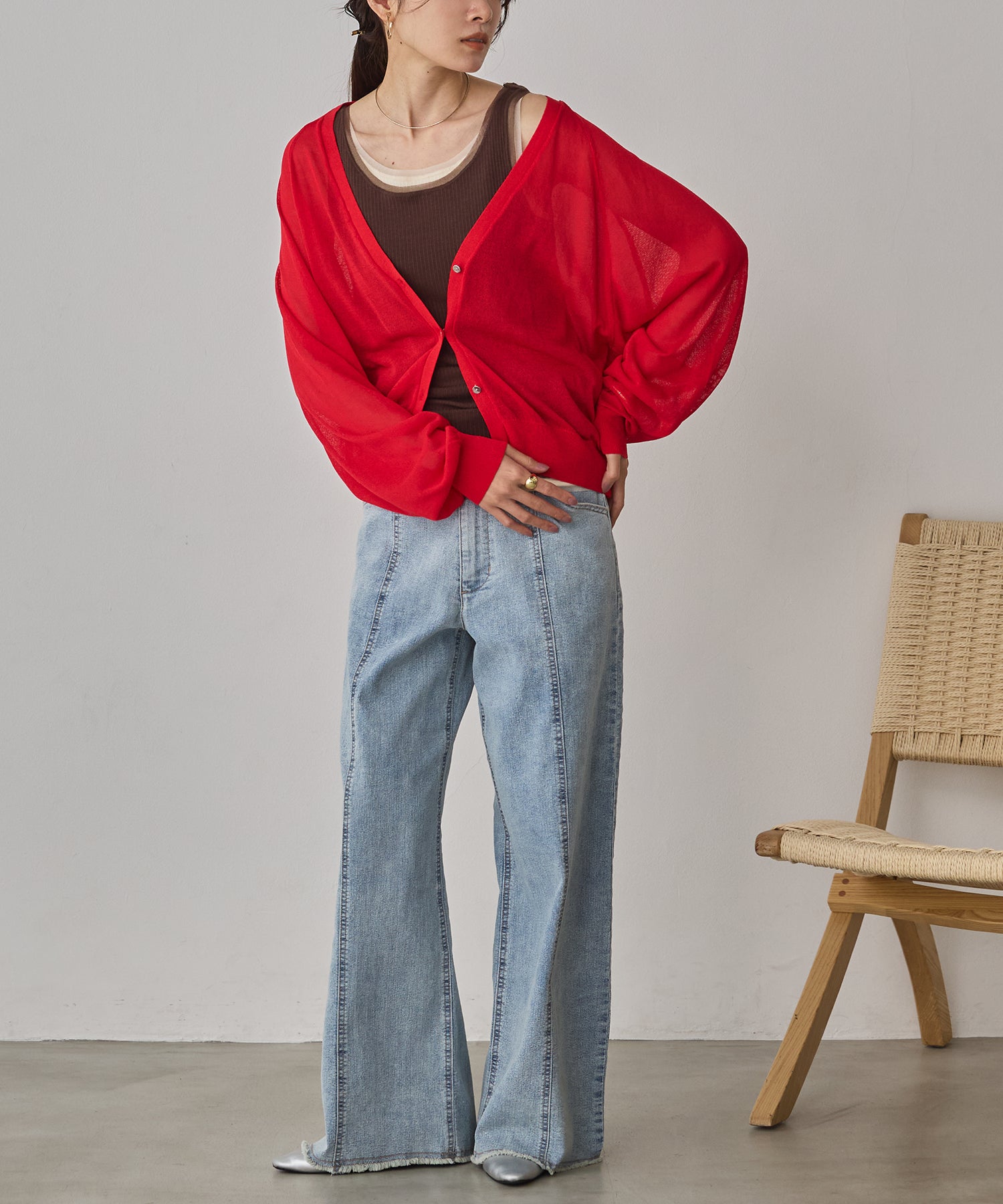 DOCKING DOLMAN CARDIGAN