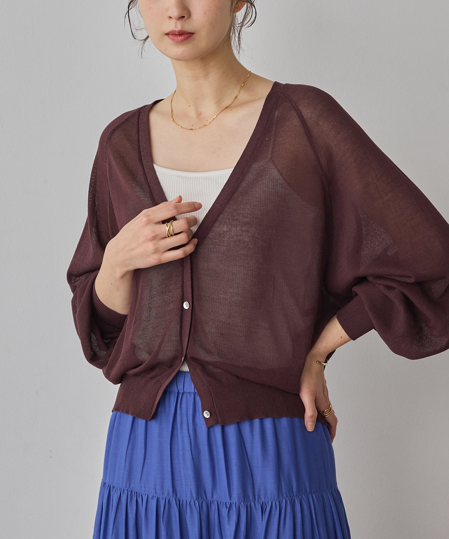 DOCKING DOLMAN CARDIGAN