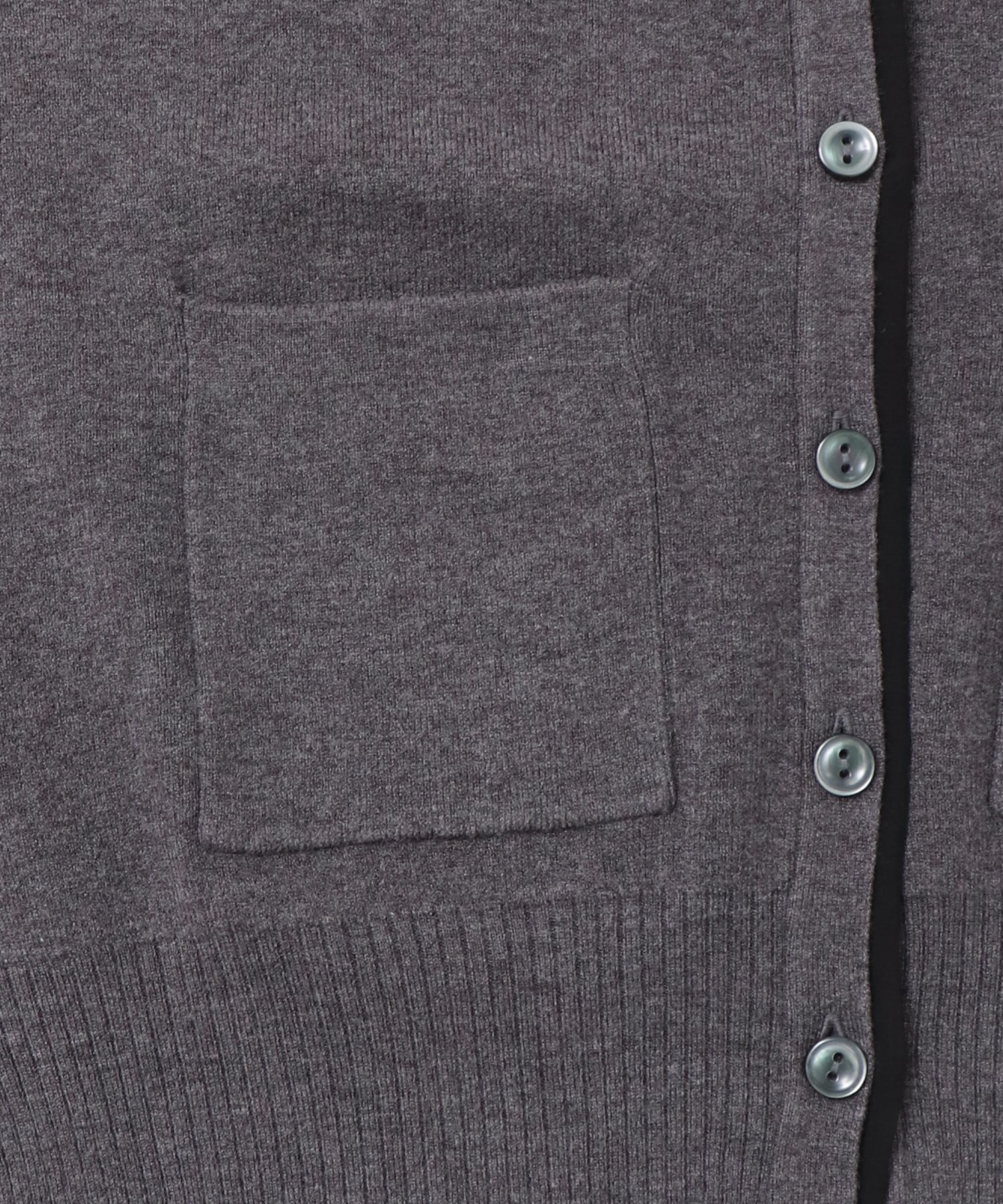 [ANTI-STATIC] YAWAMOCHI YARN V-NECK DOCKING CARDIGAN