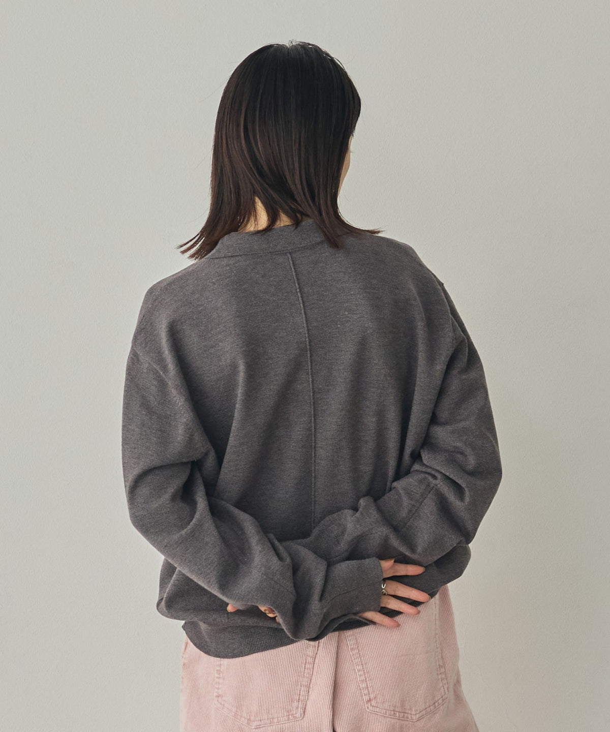 [ANTI-STATIC] SOFT AND PLUSH YARN KNIT SHIRT