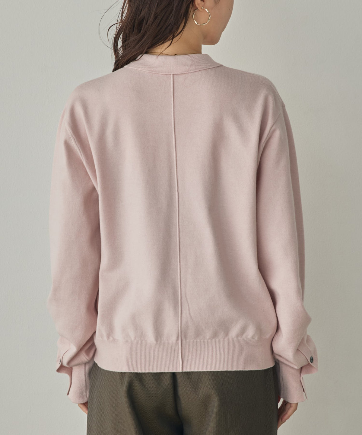 [ANTI-STATIC] SOFT AND PLUSH YARN KNIT SHIRT