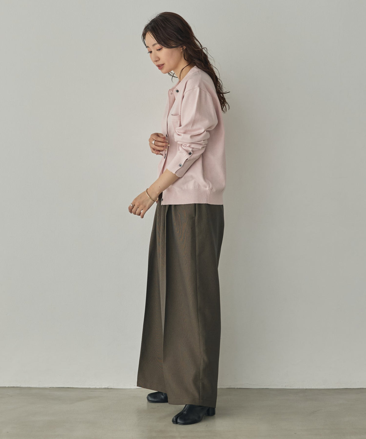 [ANTI-STATIC] SOFT AND PLUSH YARN KNIT SHIRT
