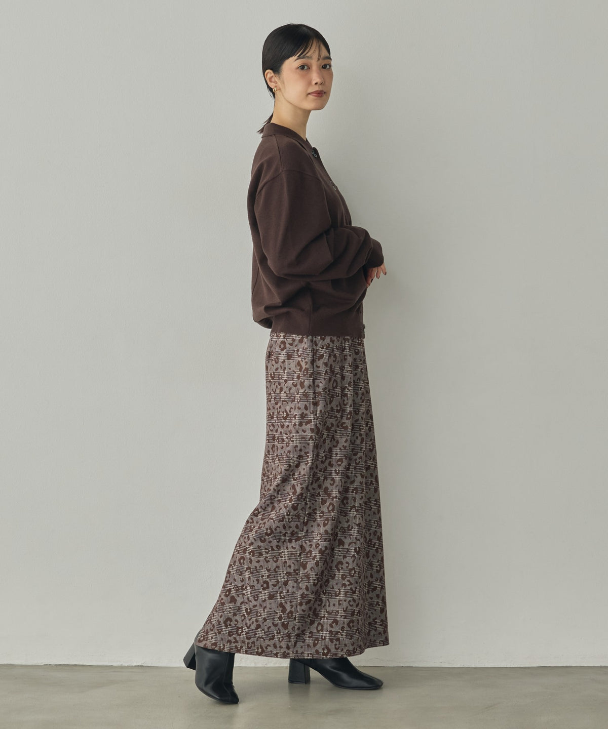 [ANTI-STATIC] SOFT AND PLUSH YARN KNIT SHIRT