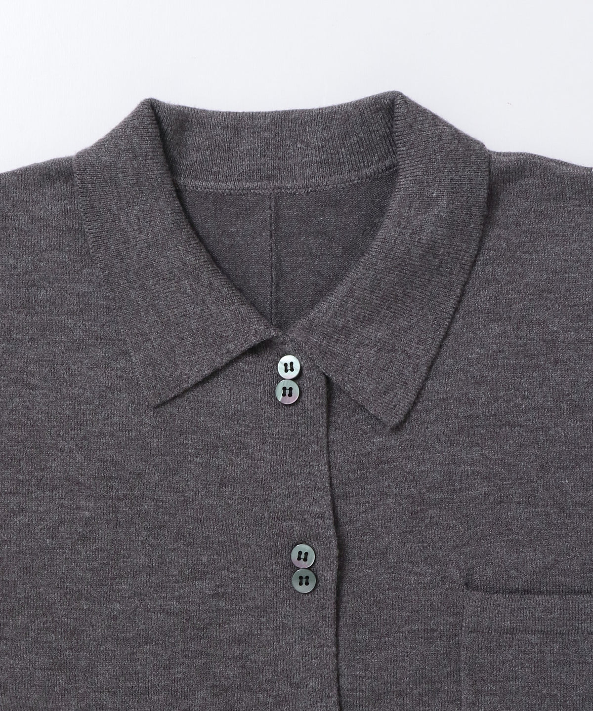[ANTI-STATIC] SOFT AND PLUSH YARN KNIT SHIRT