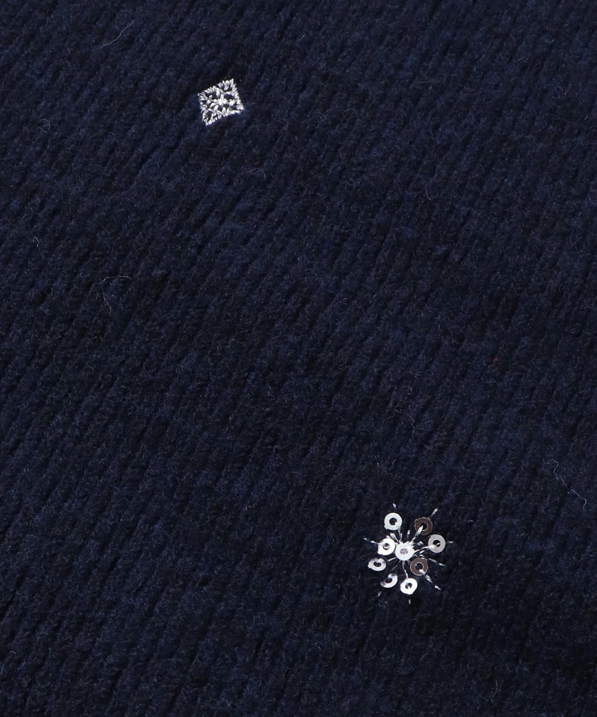 [PRE-ORDER]WOOL-BLEND EMBROIDERED KNITTED CARDIGAN