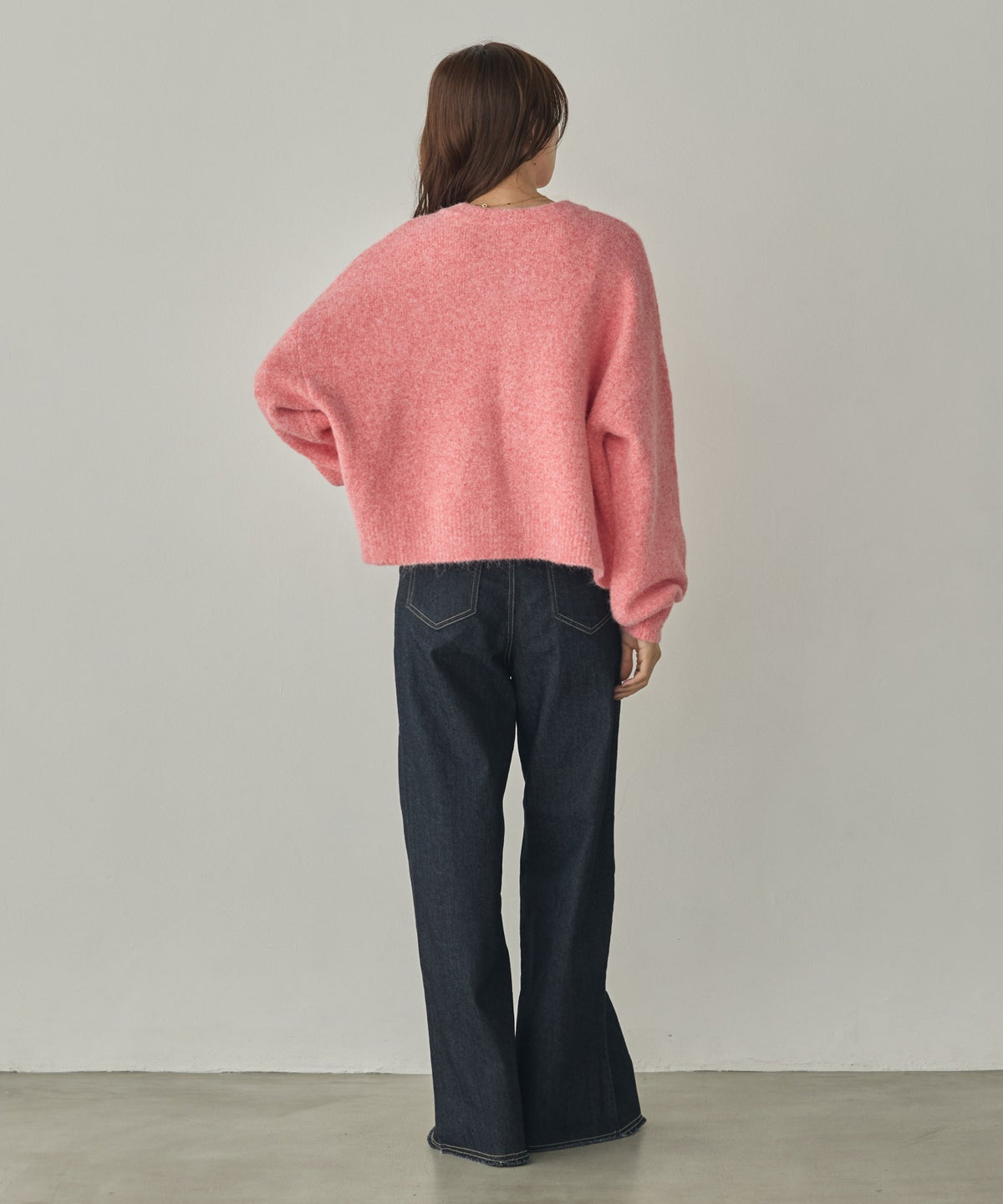 SHAGGY KNIT CARDIGAN