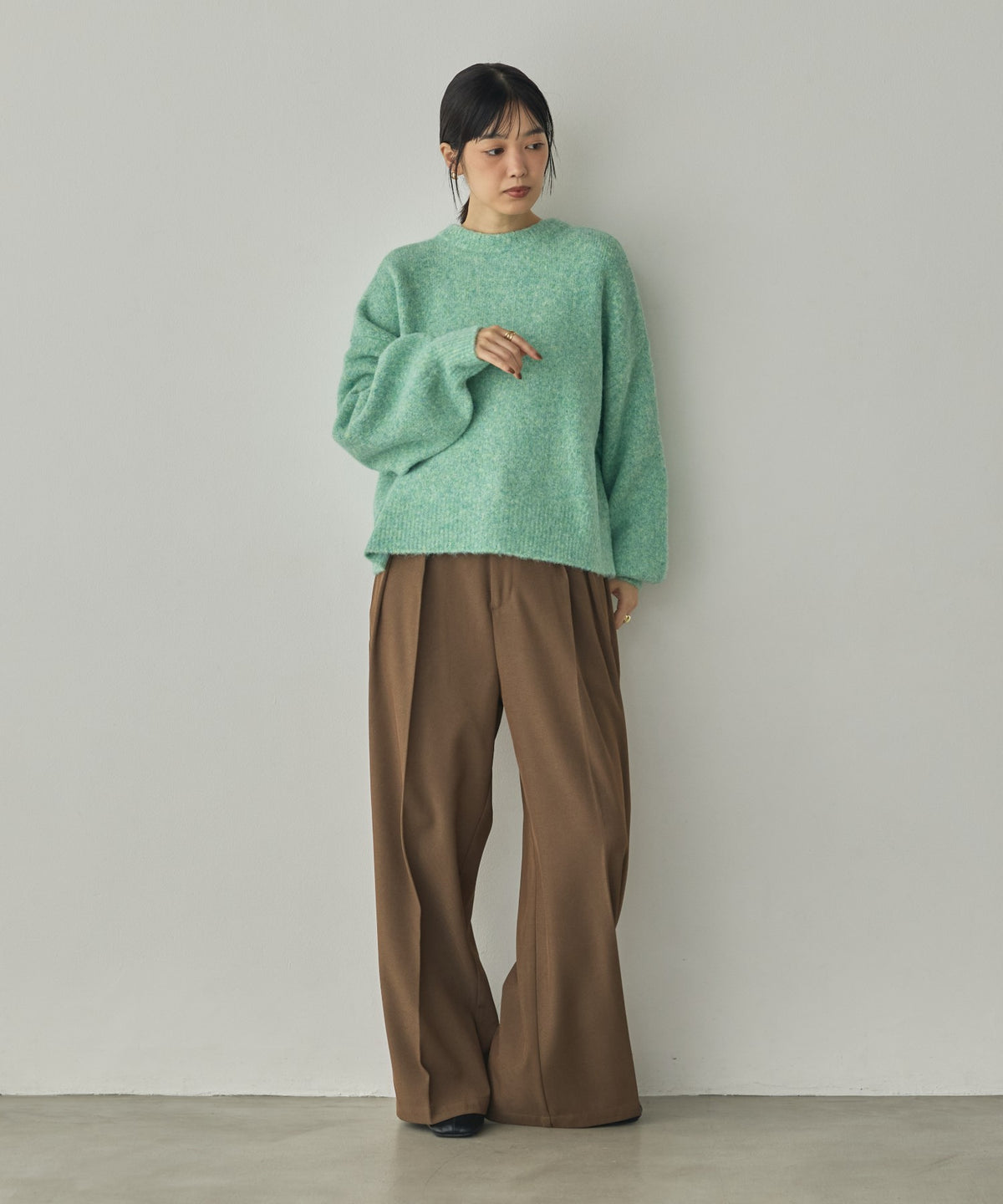 SHAGGY KNIT CARDIGAN