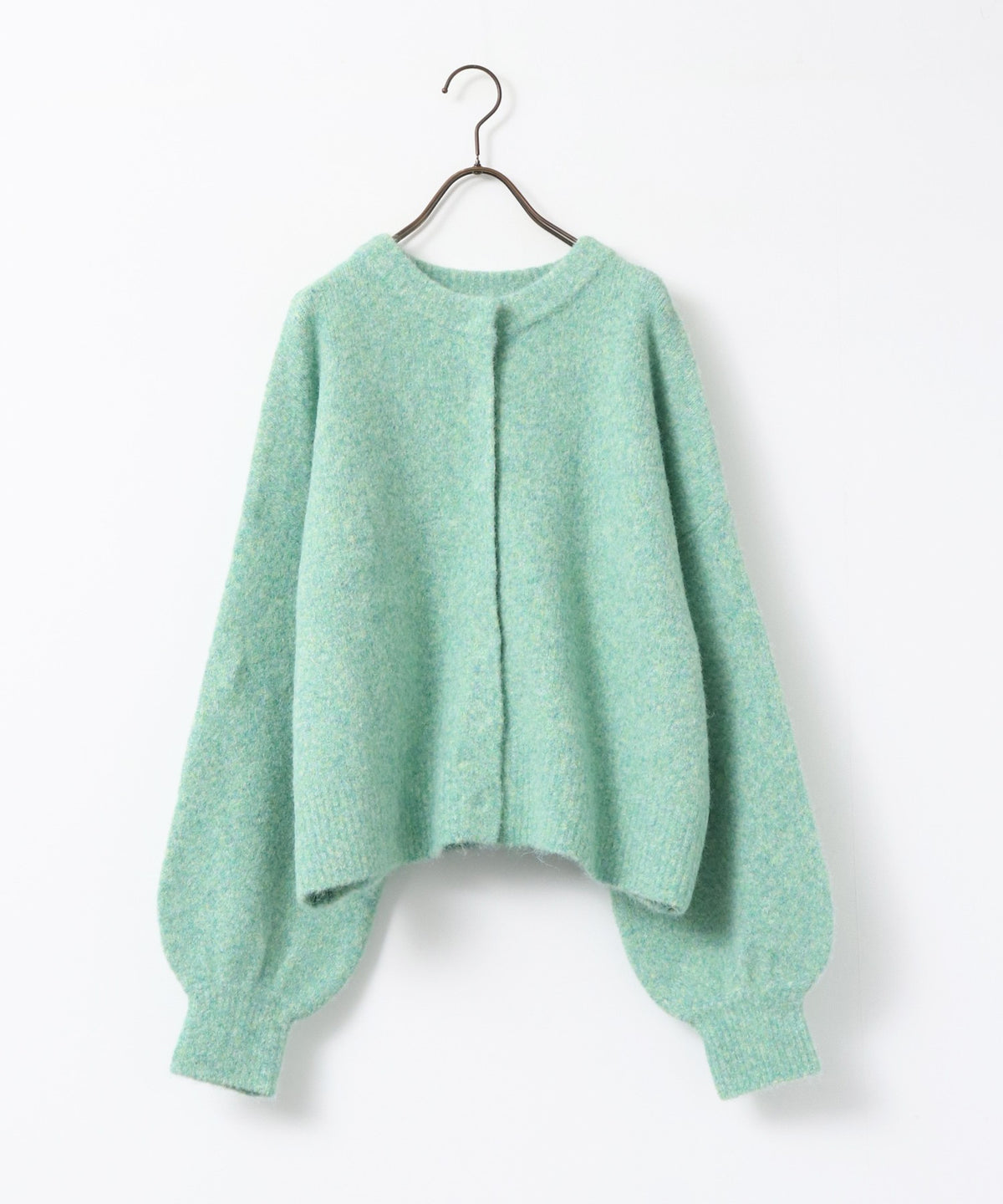 SHAGGY KNIT CARDIGAN