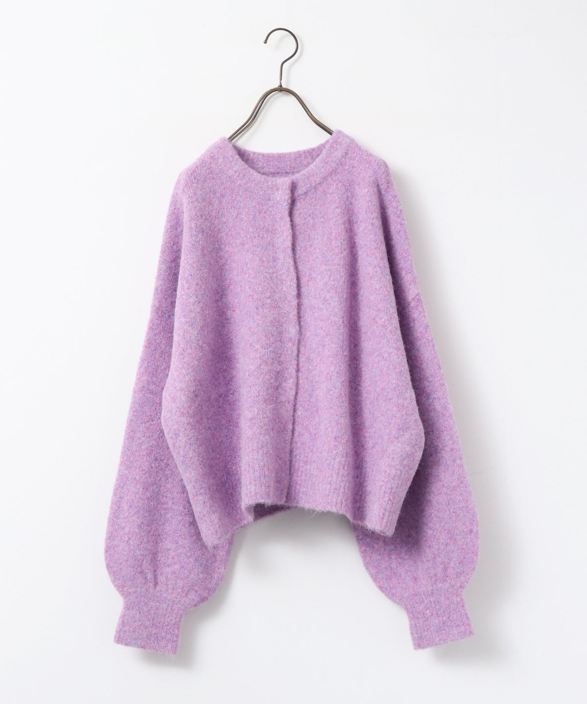 SHAGGY KNIT CARDIGAN