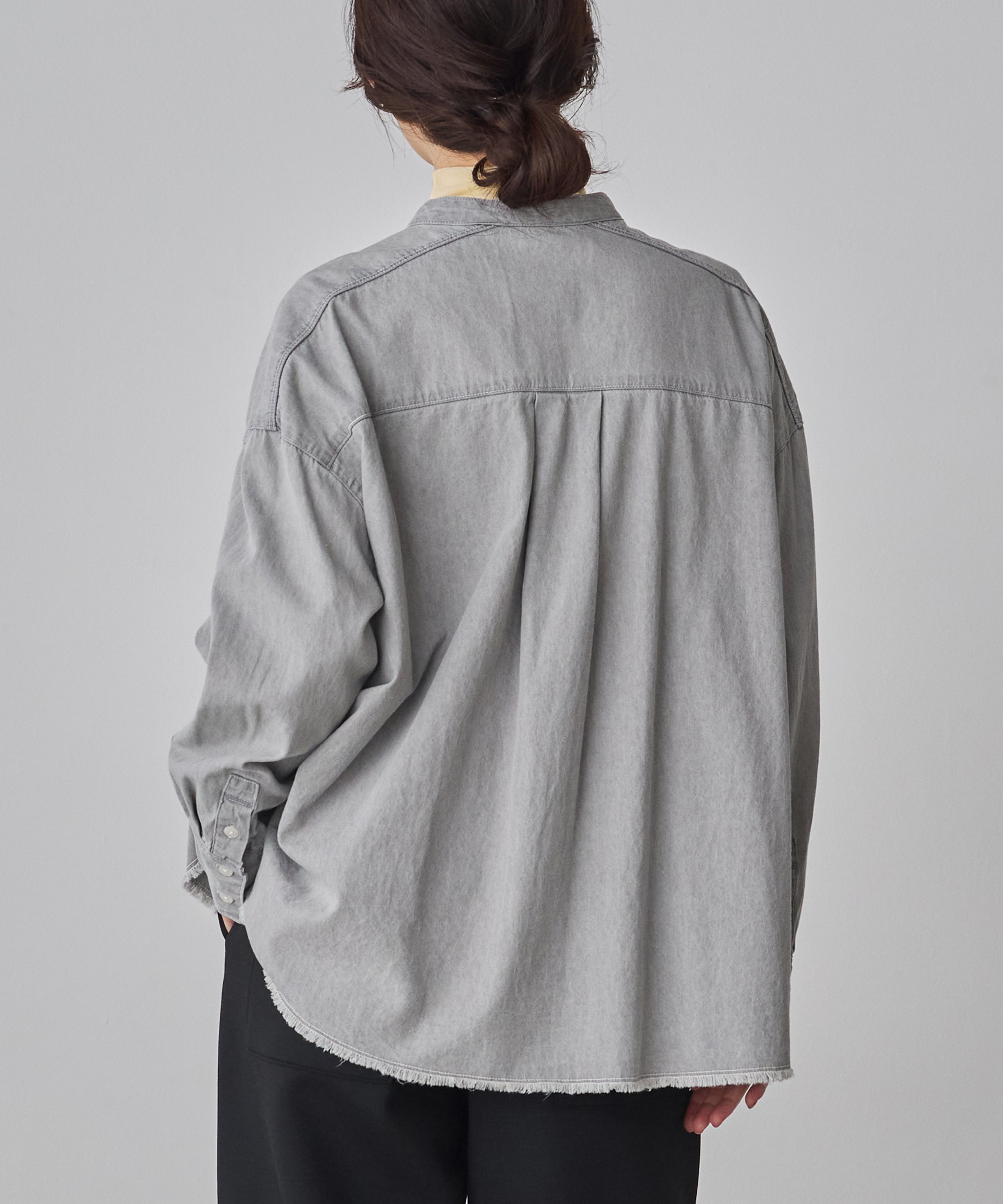 COTTON DENIM SHIRT